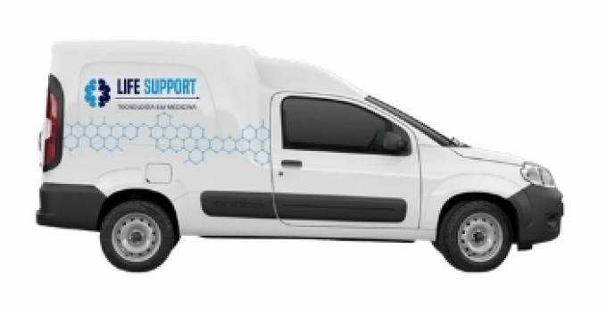 Veículo da frota Life Support